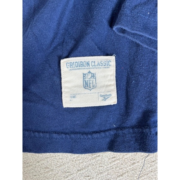 New England Patriots T-Shirt Men L Navy Blue NFL Team Graphics Cotton - Picture 5 of 10